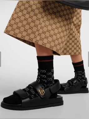 Gucci sandals sling back dad sandal / authentic Gucci shoe